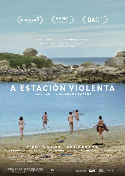 A estaci&oacute;n violenta - Spanish Movie Poster