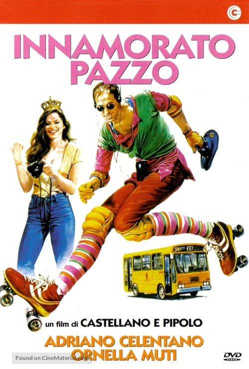 Innamorato pazzo - Italian DVD movie cover