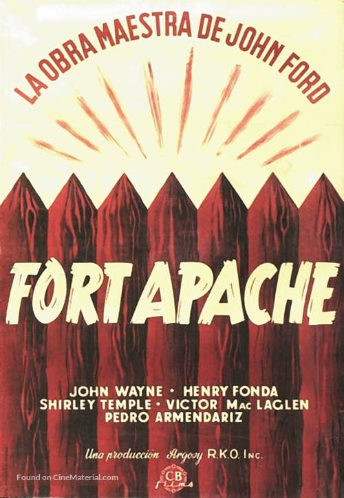 Fort Apache - Spanish Movie Poster