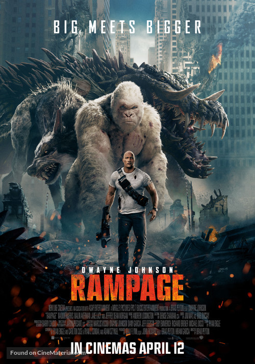 Rampage - Lebanese Movie Poster