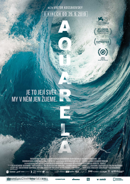 Aquarela - Czech Movie Poster
