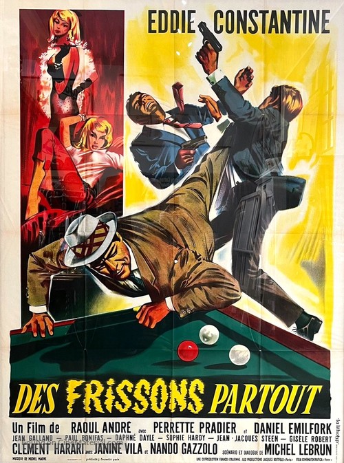 Des frissons partout - French Movie Poster