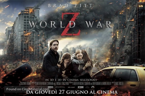 World War Z - Italian Movie Poster