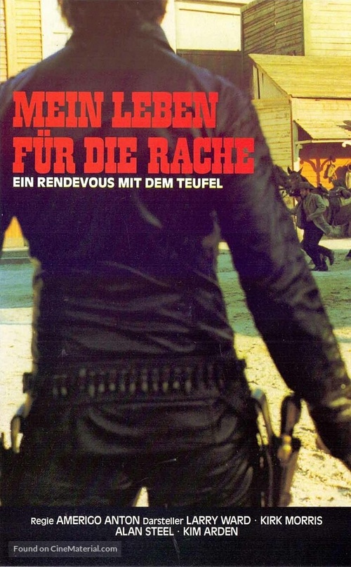 Sapevano solo uccidere - German VHS movie cover
