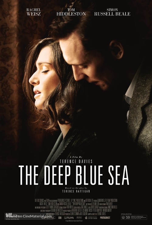 The Deep Blue Sea - British Movie Poster