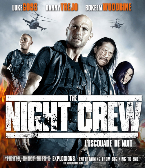 The Night Crew - Canadian Blu-Ray movie cover