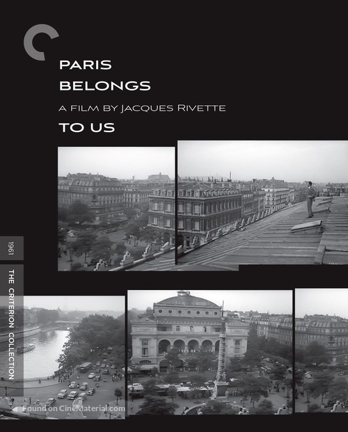 Paris nous appartient - Blu-Ray movie cover