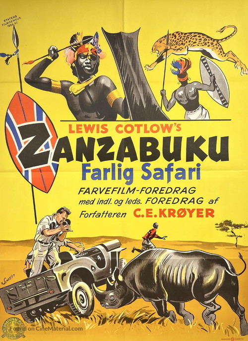 Zanzabuku - Danish Movie Poster