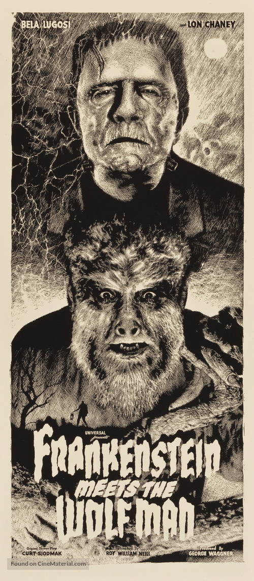 Frankenstein Meets the Wolf Man - poster