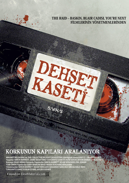 V/H/S/2 - Turkish Movie Poster