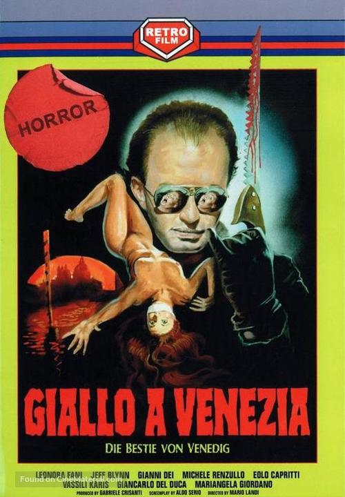 Giallo a Venezia - German Movie Cover