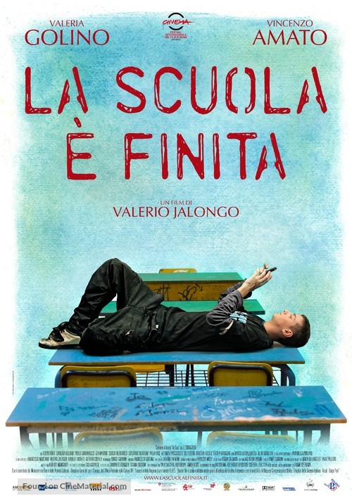 La scuola &egrave; finita - Italian Movie Poster