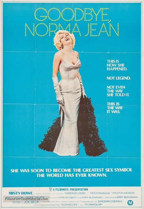 Goodbye, Norma Jean - Australian Movie Poster