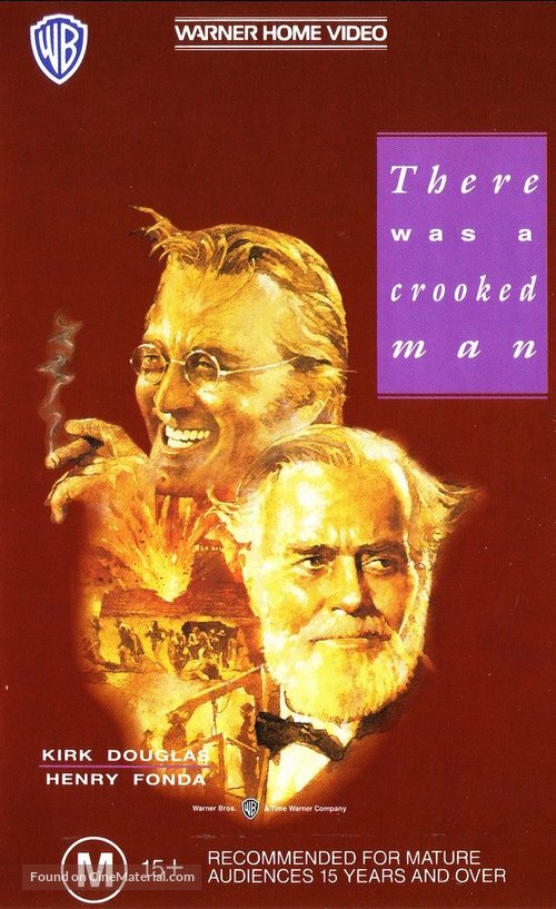 There Was a Crooked Man... - Australian VHS movie cover