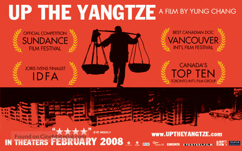 Up the Yangtze - Canadian Movie Poster