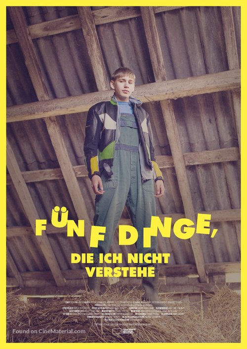 Thing I Don&#039;t Get - German Movie Poster