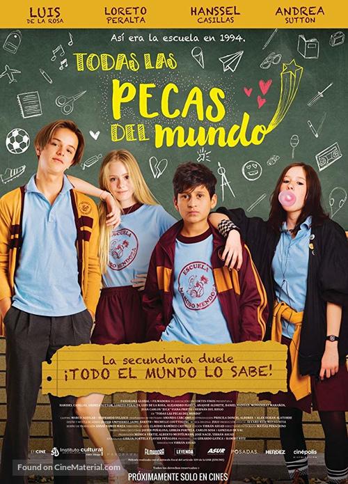 Todas las pecas del mundo - Mexican Movie Poster