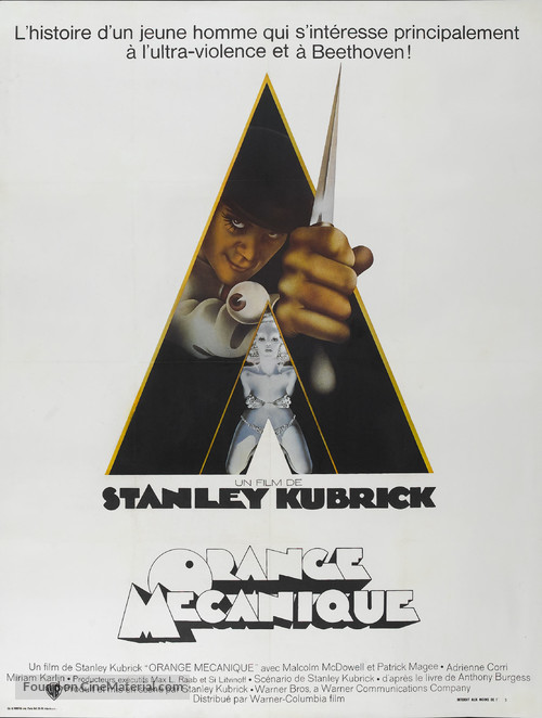 A Clockwork Orange - French Movie Poster