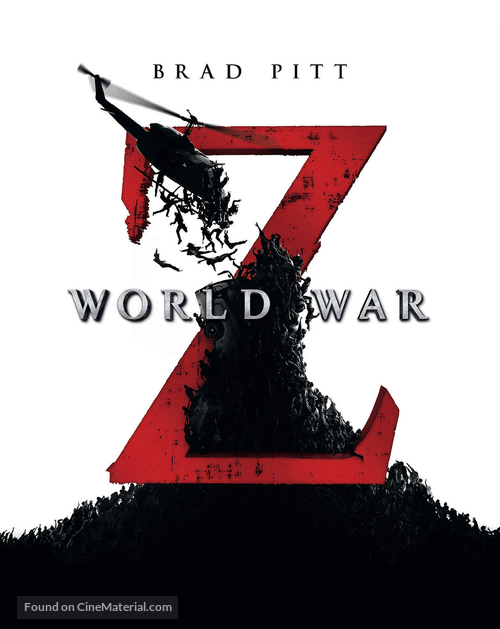 World War Z - British Blu-Ray movie cover