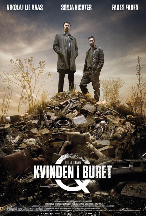 Kvinden i buret - Danish Movie Poster