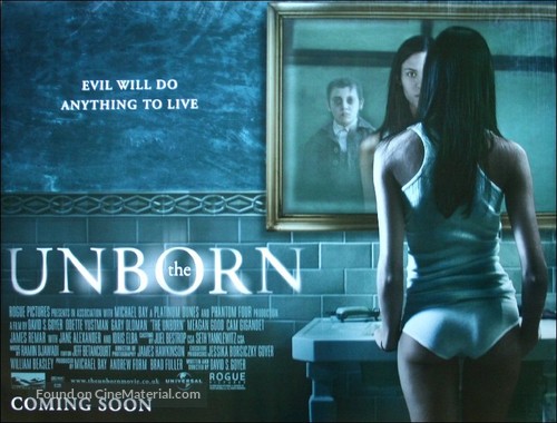The Unborn - British Movie Poster