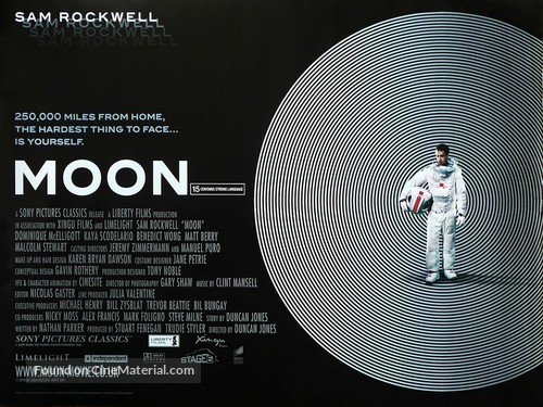Moon - British Movie Poster