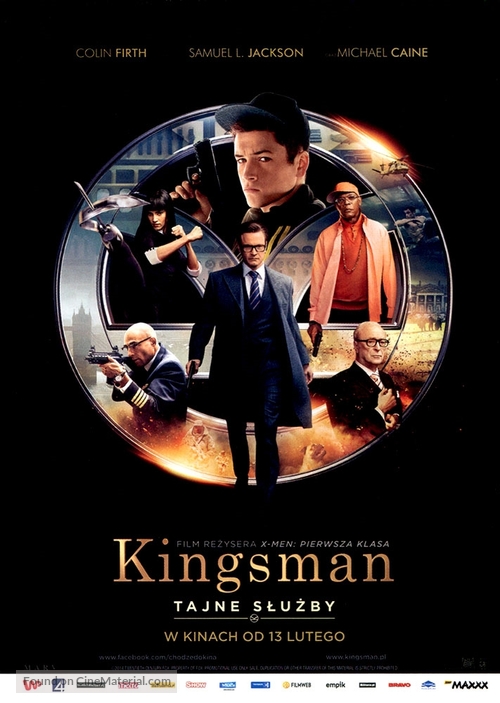 Kingsman: The Secret Service - Polish Movie Poster