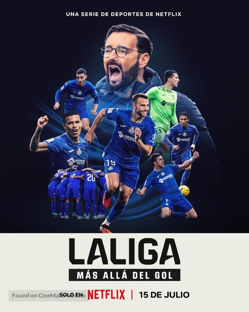 &quot;LaLiga: M&aacute;s all&aacute; del gol&quot; - Spanish Movie Poster