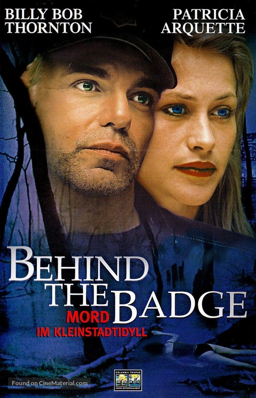 The Badge - German VHS movie cover