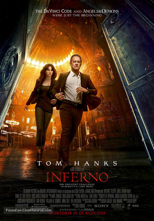 Inferno - Dutch Movie Poster