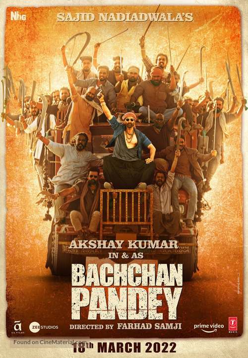 Bachchan Pandey - Indian Movie Poster