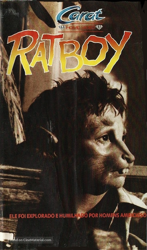 Ratboy - Brazilian VHS movie cover