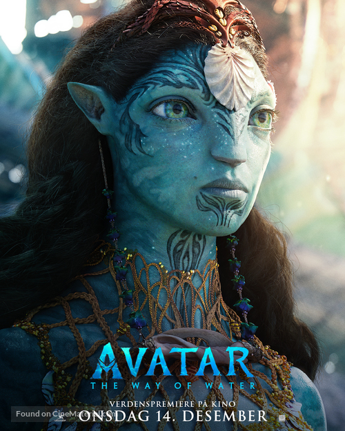 Avatar: The Way of Water - Norwegian Movie Poster