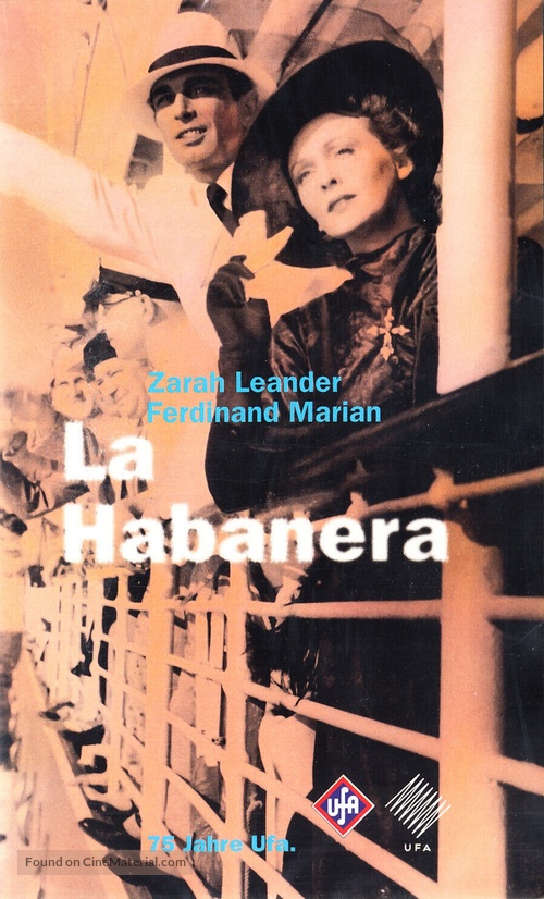La Habanera - German VHS movie cover