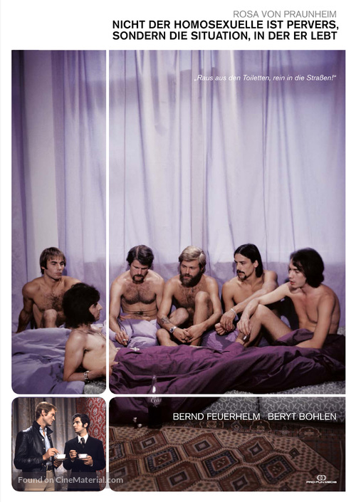 Nicht der Homosexuelle ist pervers, sondern die Situation, in der er lebt - German Movie Poster