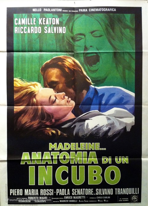 Madeleine, anatomia di un incubo - Italian Movie Poster