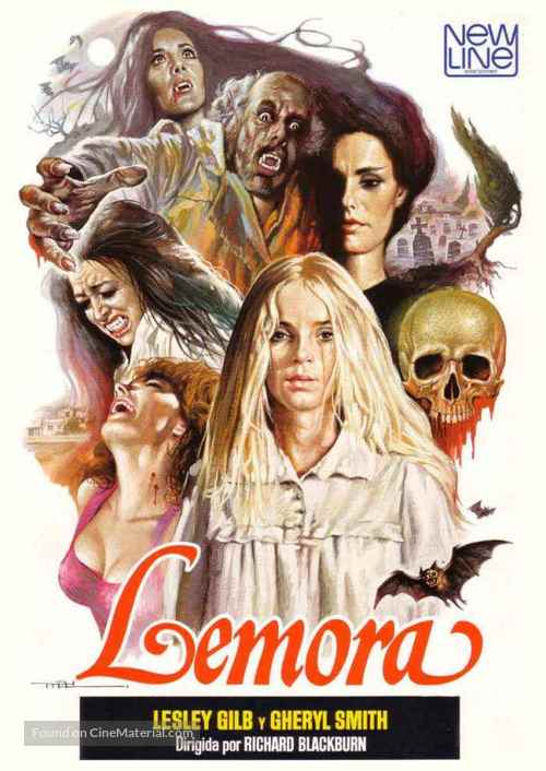 Lemora: A Child&#039;s Tale of the Supernatural - Spanish Movie Cover