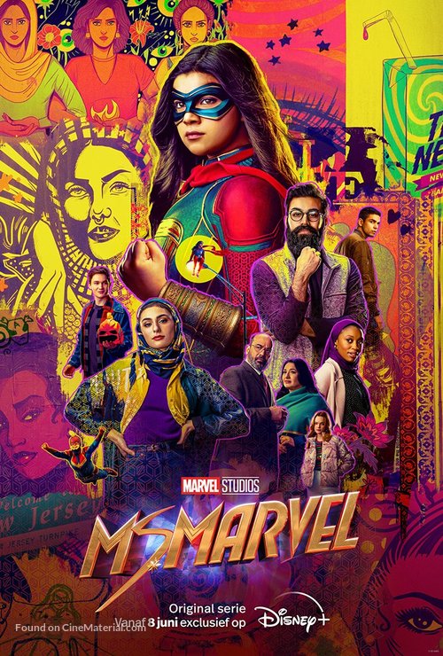 &quot;Ms. Marvel&quot; - Dutch Movie Poster