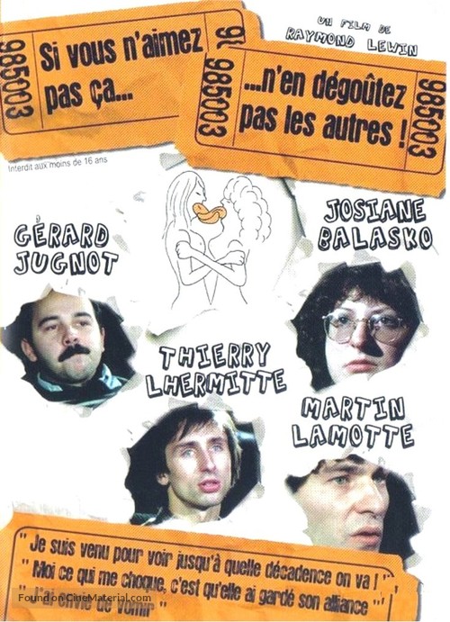 Si vous n&#039;aimez pas &ccedil;a, n&#039;en d&eacute;go&ucirc;tez pas les autres - French Movie Poster