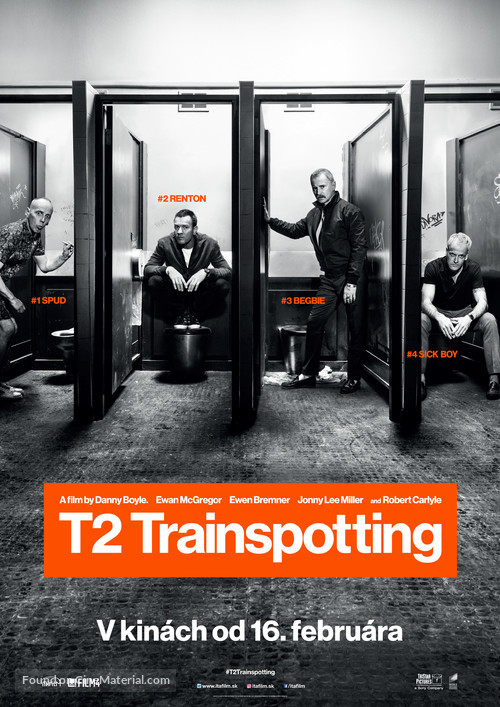 T2: Trainspotting - Slovak Movie Poster