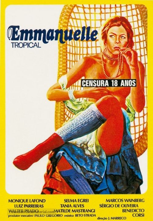 Emanuelle Tropical - Brazilian Movie Poster