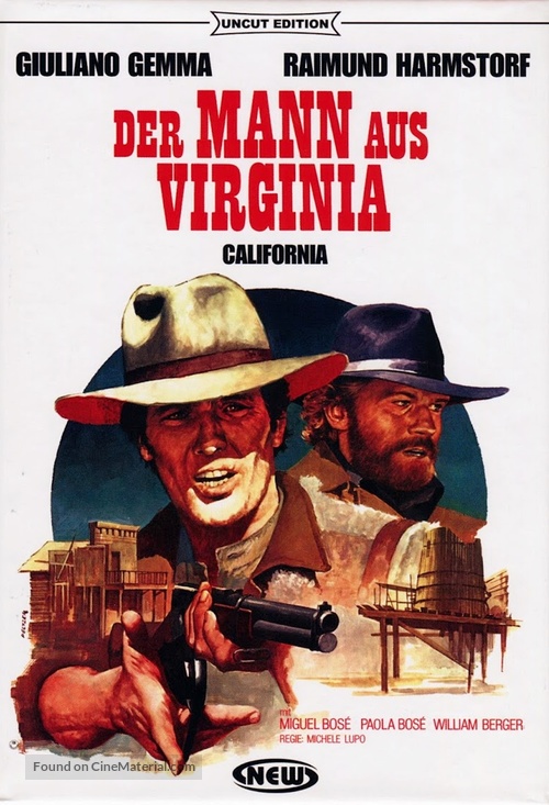 California - German DVD movie cover