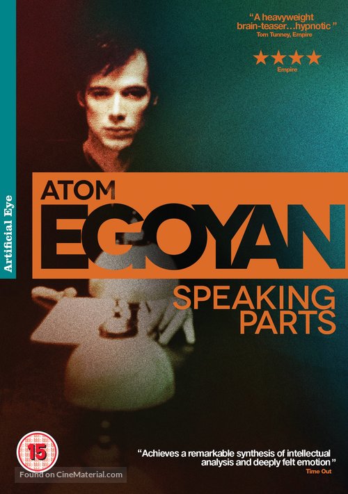 Speaking Parts - British DVD movie cover