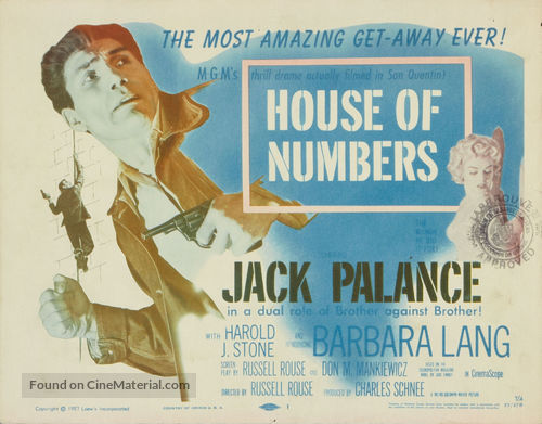 House of Numbers - Movie Poster