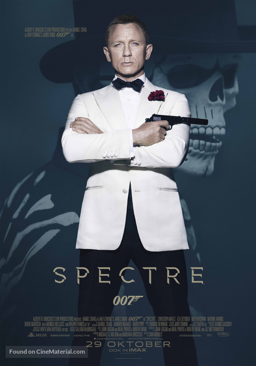 Spectre - Dutch Movie Poster