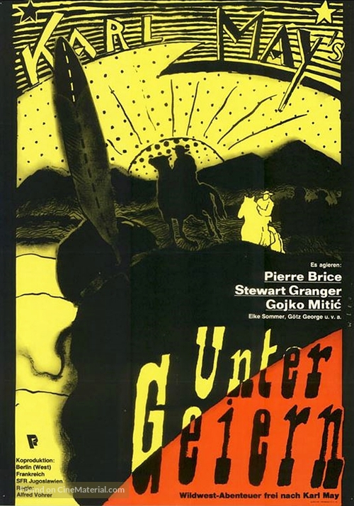 Unter Geiern - German Movie Poster