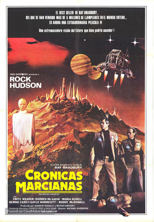 &quot;The Martian Chronicles&quot; - Spanish Movie Poster