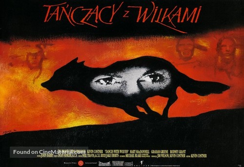 Dances with Wolves - Polish Movie Poster
