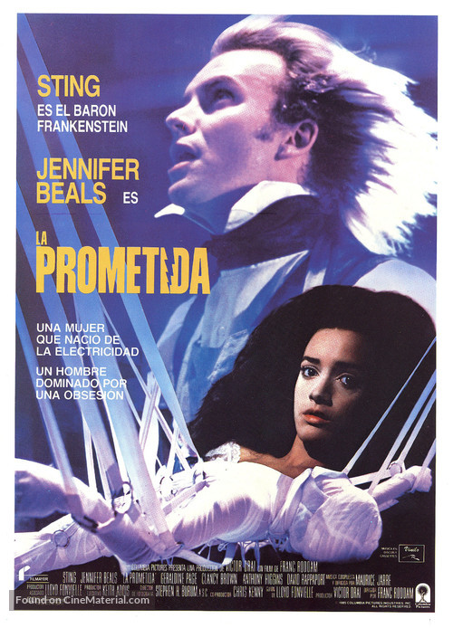The Bride - Spanish Movie Poster