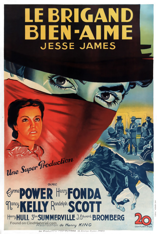 Jesse James - French Movie Poster
